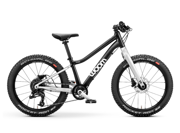 Woom OFF 4 20" Black 7,8kg, 6-8 years, 118-130cm 
