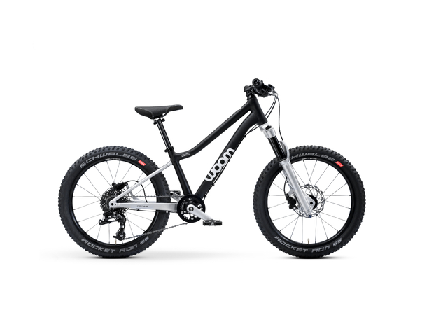 Woom OFF Air 4 20" Black 9,0 kg, 6-8 years, 118-130cm 