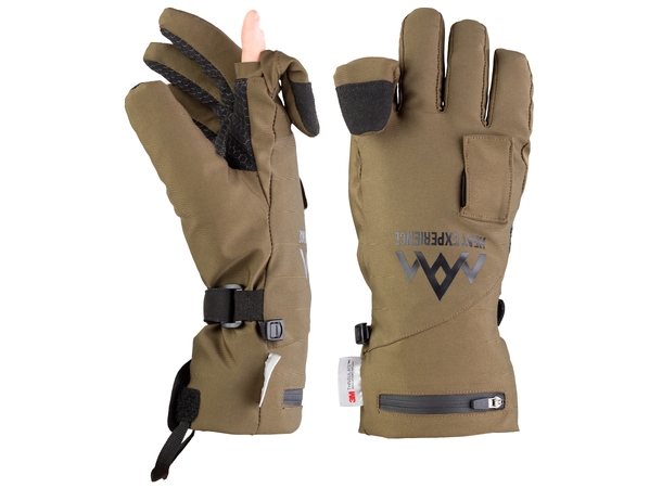 HeatX Heated Hunt Gloves XXL Olive Green 