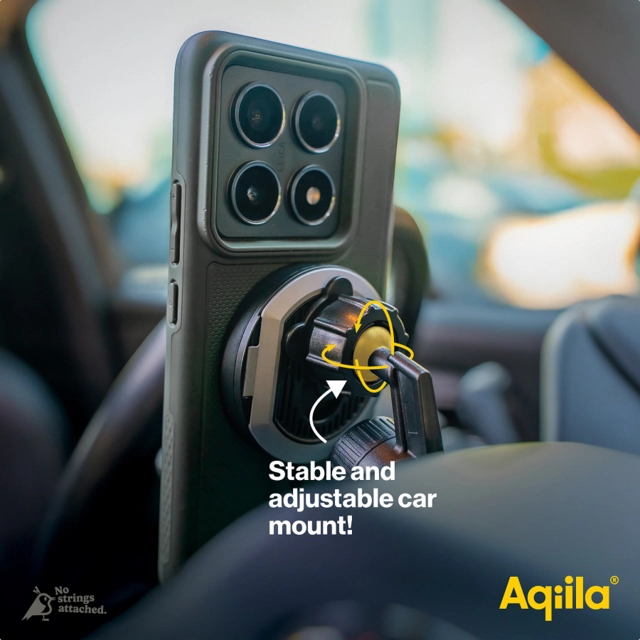 Aqiila Chargebird QC1 Qi2 Wireless Charger with Car Mount 