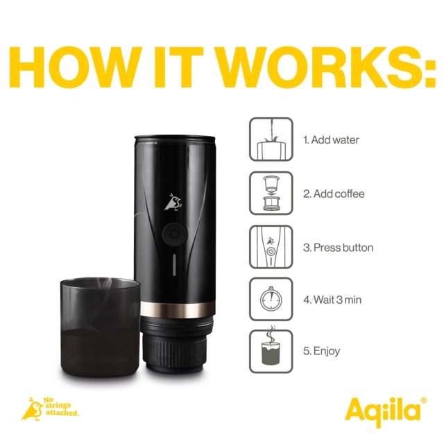 Aqiila Coffeebird Espressomaker 