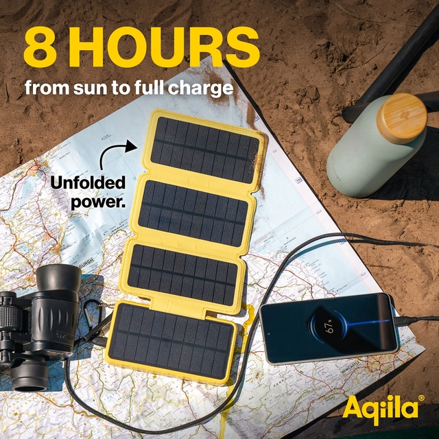 Aqiila Powerbird BS10 Solar Powerbank 10k mAh 