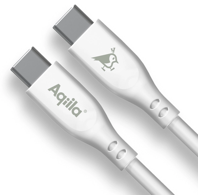 Aqiila Silicon USB-C/USB-C 2.0 60W 2m Charging cable 