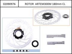 Brake disc Shimano RT-EM300 &#216; 180 mm CenterLock w/integrated magnet