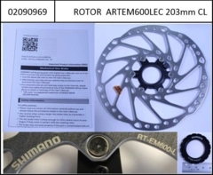 Brake disc Shimano RT-EM600 &#216; 203 mm CenterLock w/ integrated magnet