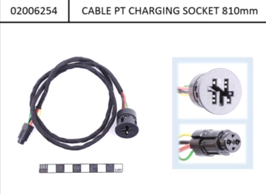 Bosch Charge Port cable 810mm 2022, Smart System 