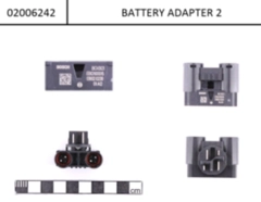 Bosch Battery plug for InTube Akku 2022, for 2 Batterycable, Smart System