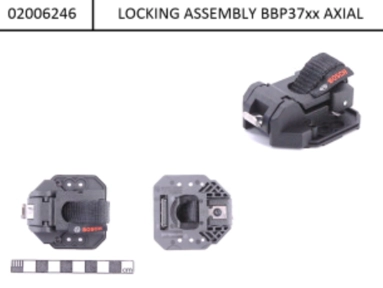 Bosch Lockmodul for InTube Battery 2022, w/out Cylinder, Axial Smart System 