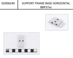 Bosch Alu profile Frame Base Horizontal 2022, for Battery mount, Smart System