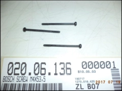 Bosch screw for design cover M4X53,5 (3 pcs. per system needed)