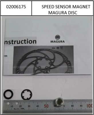 Magnet for rotor for Magura Storm for Bosch, Yamaha & Flyon systems 