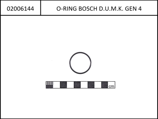 Bosch O-Ring for Lockring, f. Gen4 2020, for chainring mounting 