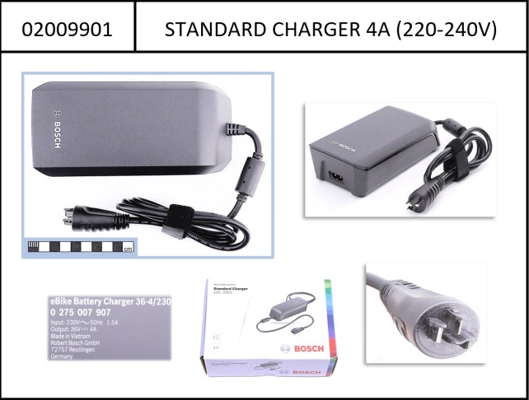 Bosch Charger 4A Gen2 Active+Performance w/o power cord 