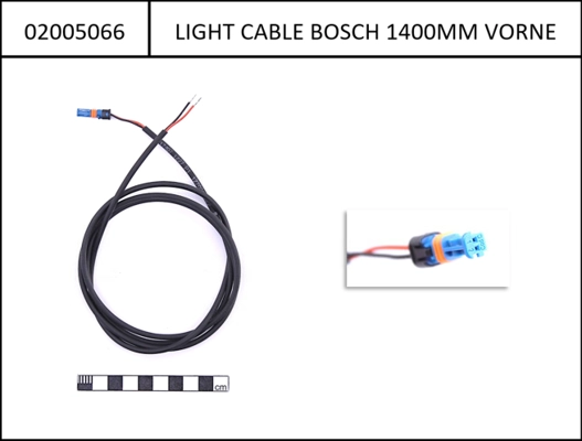 Bosch light cable f. front light 1400mm, Bosch starting 2012 