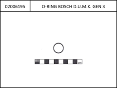 Bosch O-Ring for Lockring, f. Gen3 2018, for chainring mounting