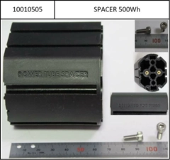 Bosch PowerTube-Spacer (Battery-Spacer) from 625Wh to 500Wh, f. Gen4 i625Wh