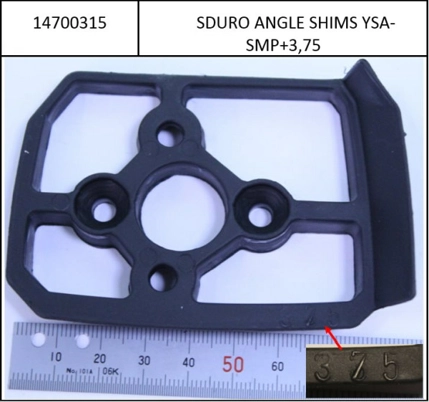 Yamaha Angle Shim 3,75 From 2015 and later 