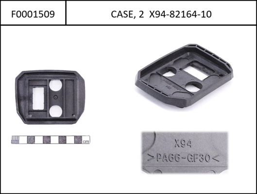 Yamaha Set Plasticplate Battery holder above 