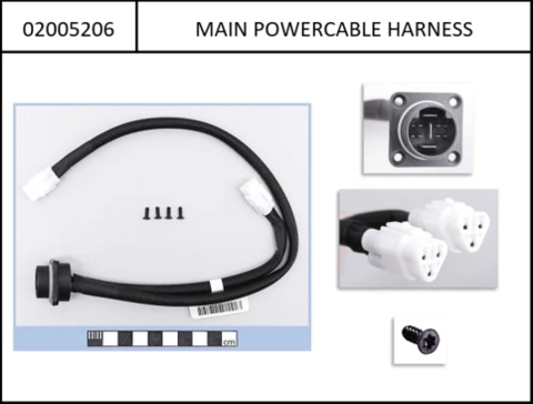 Simplo battery cable intube 630Wh battery
