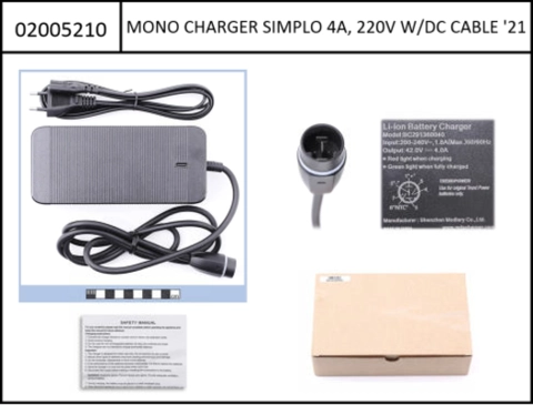 Simplo Charger 630Wh/720Wh Haibike and Winora with 180&#176; plug