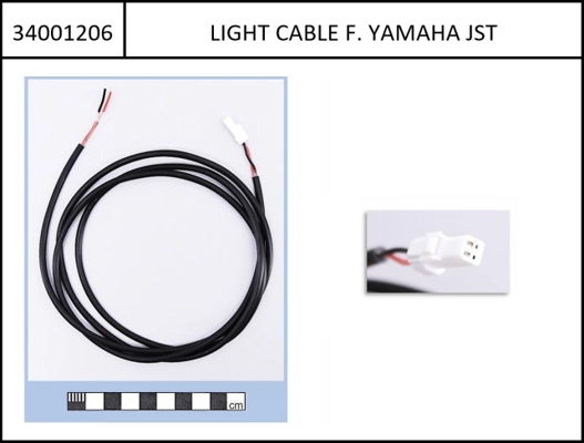 Yamaha light cable Front/back, 1400mm 