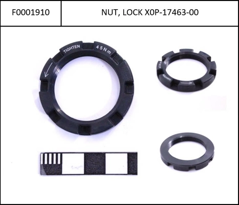 Yamaha lock ring for spider, PW-X For PW-X 2017 