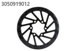 FLYON Speedsensor disc Black