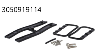 FLYON mounting kit for display Screws and gaskets 