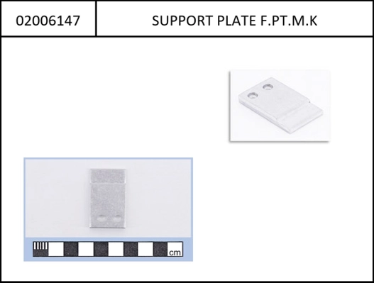 Bosch Support Plate for Bosch lock modulel & L-Profile 