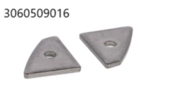 Flyon DU Plug Fixation Plate for KB, Set 2 Pieces