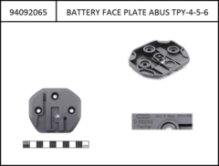 Simplo Battery face plate InTube Battery incl. 3 screws, f. Simplo 720Wh