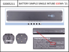 Simplo InTube Battery i630Wh PW-ST (OEM) Single InTube, Haibike &amp; Winora, MY21