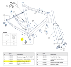 GT BB Cable Guide 2020-&gt; Grade