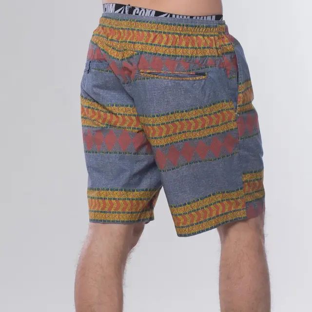 Volcom Delator Printed Short Stormy Blue - XS 