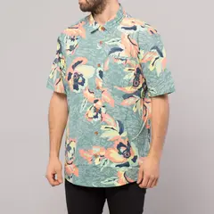 Volcom Cubano S/S Sea Blue - S