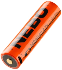 Nebo Rechargeable Battery 18650 3200 mAh