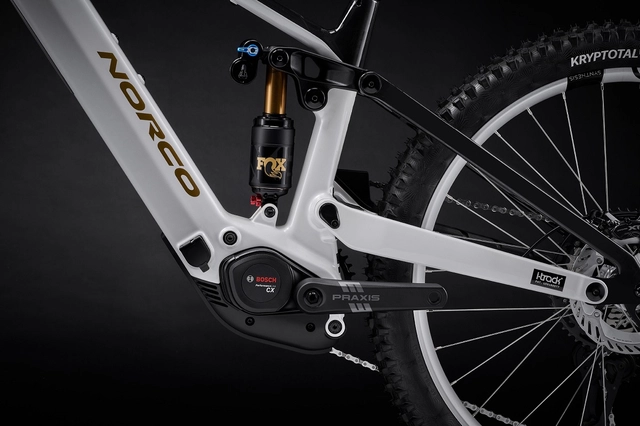 Norco Range VLT CX C1 SZ2 29"/27,5", White/Raw Carbon, BCX, 800Wh 