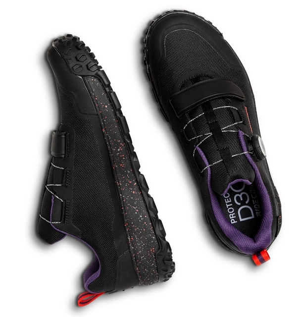 Ride Concepts Tallac Clip BOA Black/Red - EU42/US9 