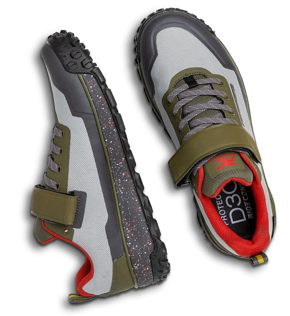 Ride Concepts Tallac Clip Grey/Olive - EU39,5/US7 