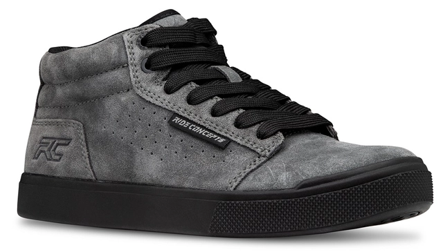 Ride Concepts Vice Mid Youth Charcoal/Black - EU35/US3 