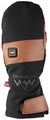 HeatX Heated Outdoor Mittens L Brown/Black