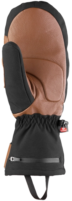 HeatX Heated Outdoor Mittens XXL Brown/Black 