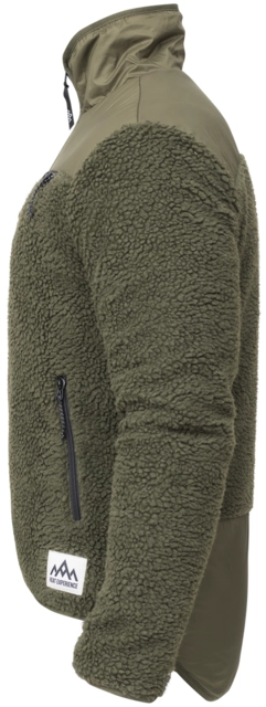 HeatX Heated Pile Fleece Unisex XL Olive Green 