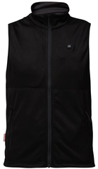 HeatX Heated Fleece Vest Mens S Black