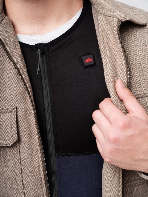 Heatx Heated Inner Vest Unisex XS Navy/Black 