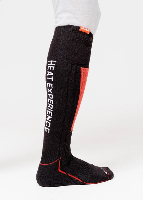 HeatX Heated Technical Socks S Red/Black - EU37/39 