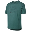 iXS Flow Kids Tech tee Contour Everglade- L