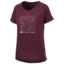 iXS Flow Women Tech tee Contour Raisin- 34 