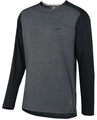 iXS Flow X LS Kids Jersey Graphite/Solid Black- L