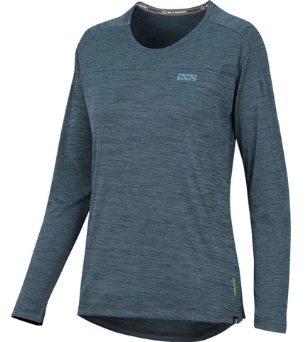 iXS Flow X Women LS jersey Ocean